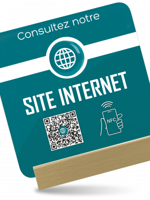 Plaque NFC Site Internet